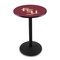 Holland Bar Stool Co 36" Blk Wrinkle Florida State (Script) Pub Table L214B3628FSU-FS - alternate 1